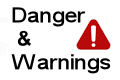 Halls Gap Danger and Warnings